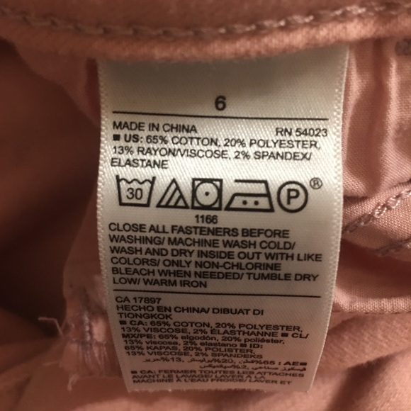 Rock Star pink jeans - Picture 2 of 2